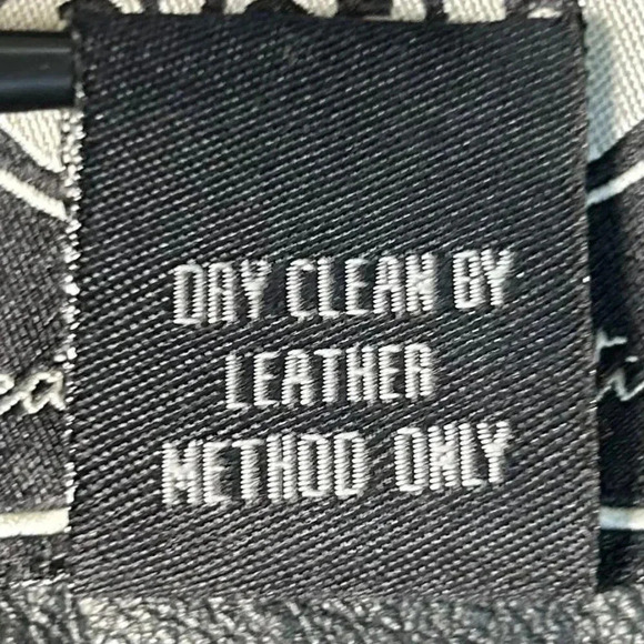 Austin Clothing Co. Size XL Men Leather Coat Black Bomber Jacket - Picture 10 of 10